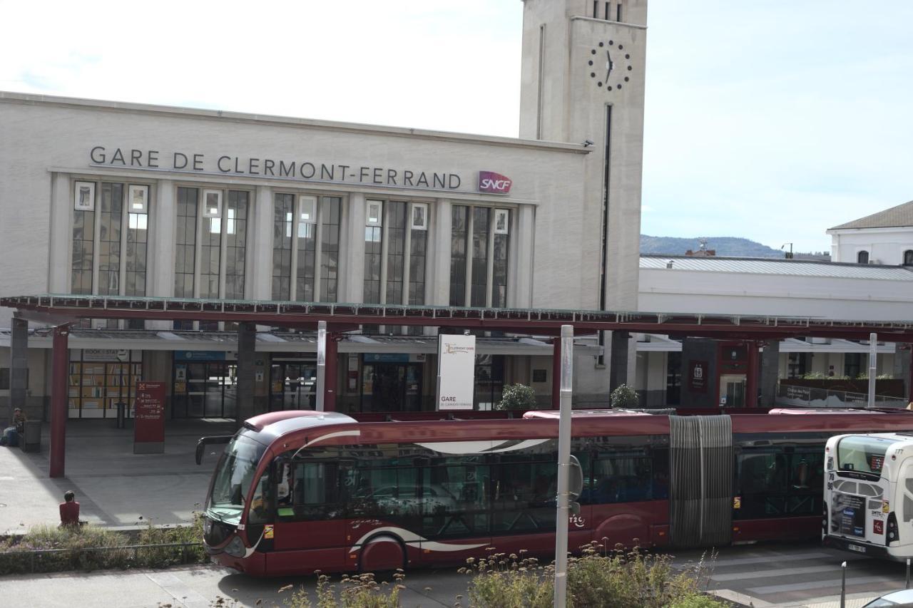 Apartament Le Petit Terminus - Gare Sncf Clermont-Ferrand Zewnętrze zdjęcie